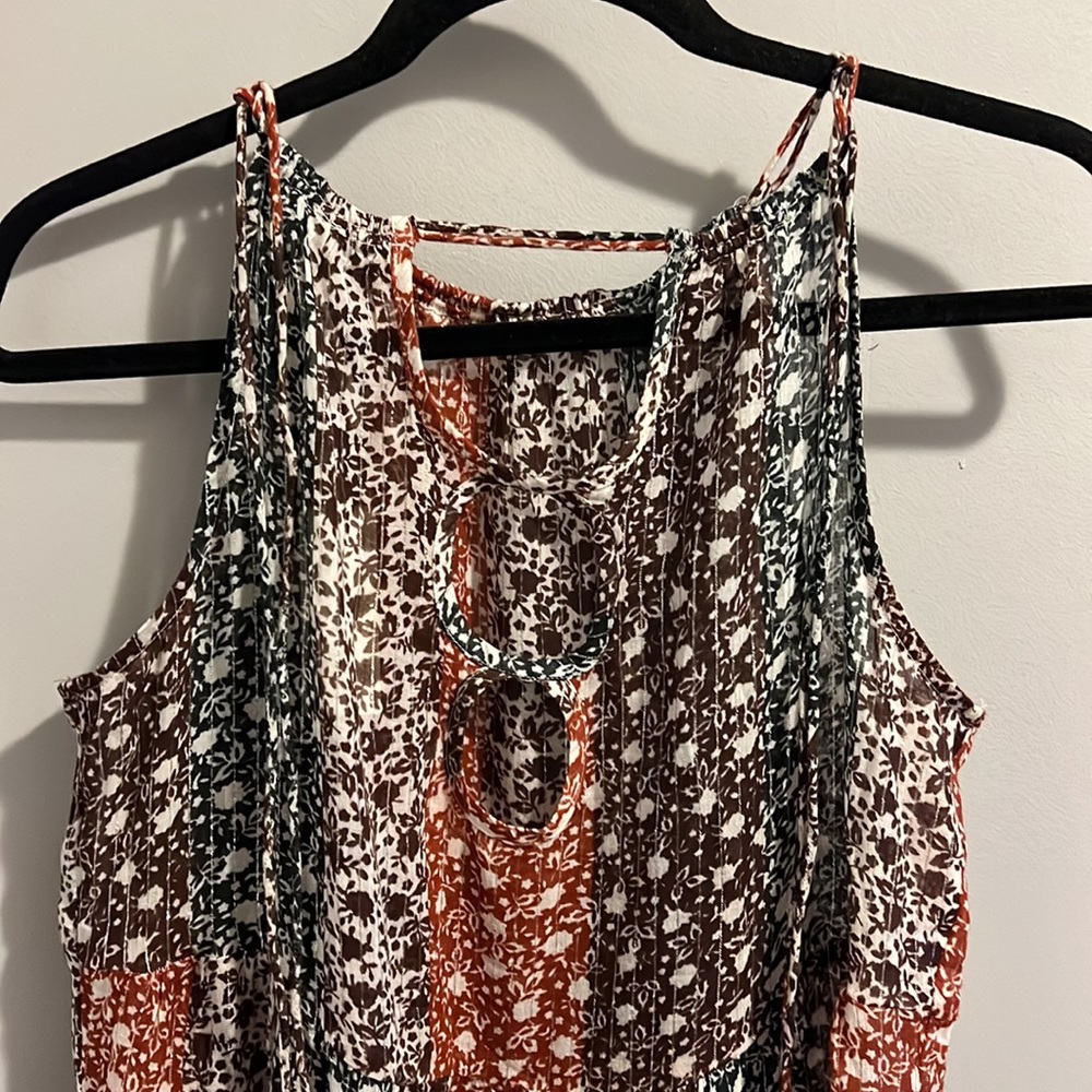 ✨HP✨ NWTS ANTHRO A-LINE TIERED DRESS (L) - Picture 11 of 16